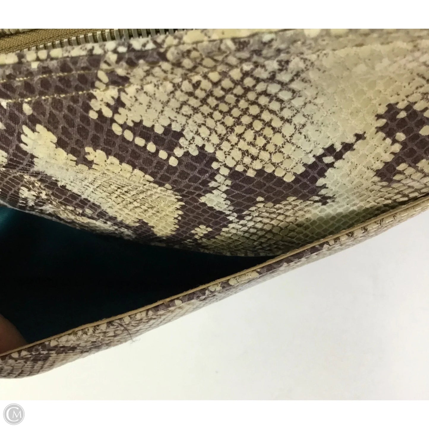 Handbag Leather By Hobo Intl, Size: Medium