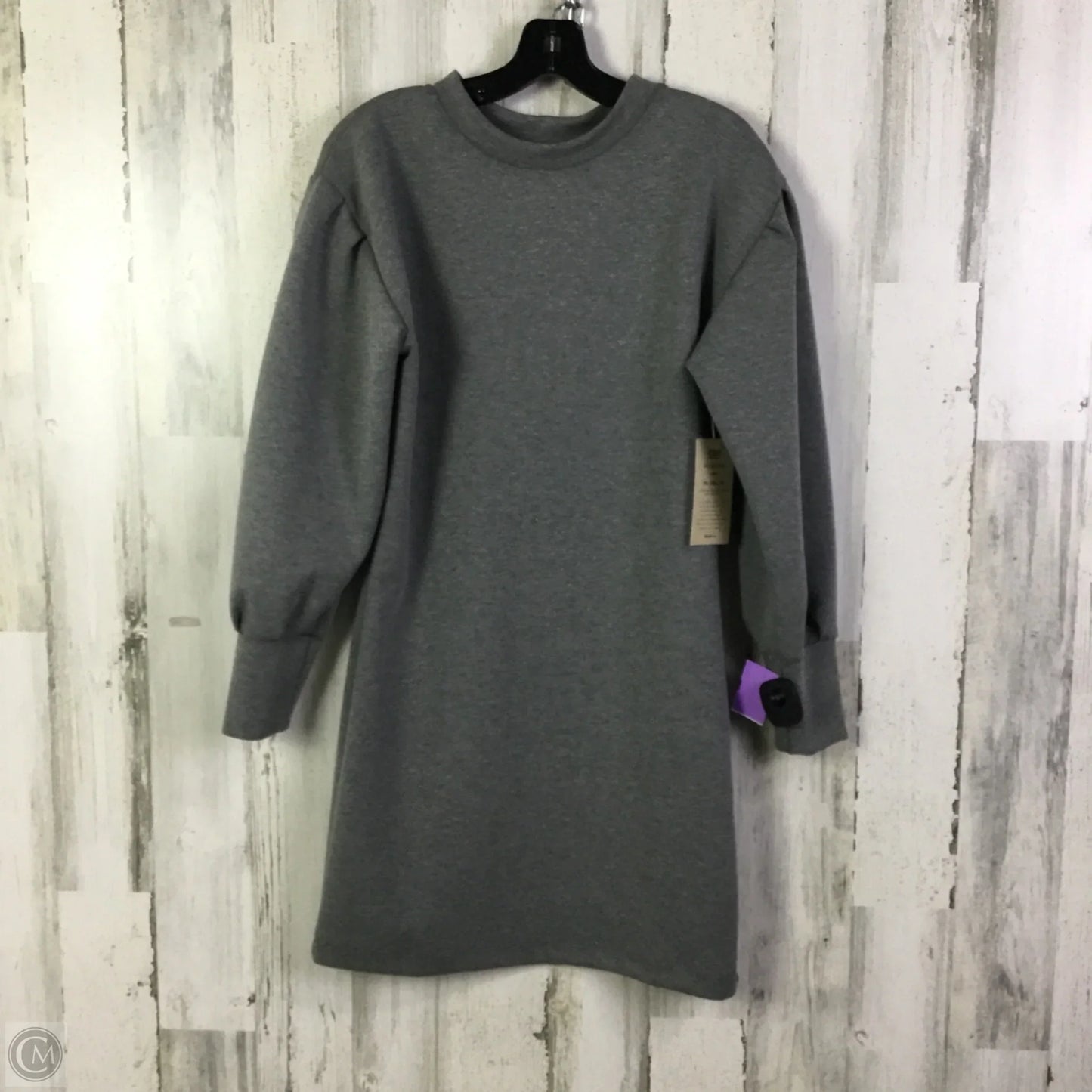 Dress Casual Short By Cmb In Grey, Size: S