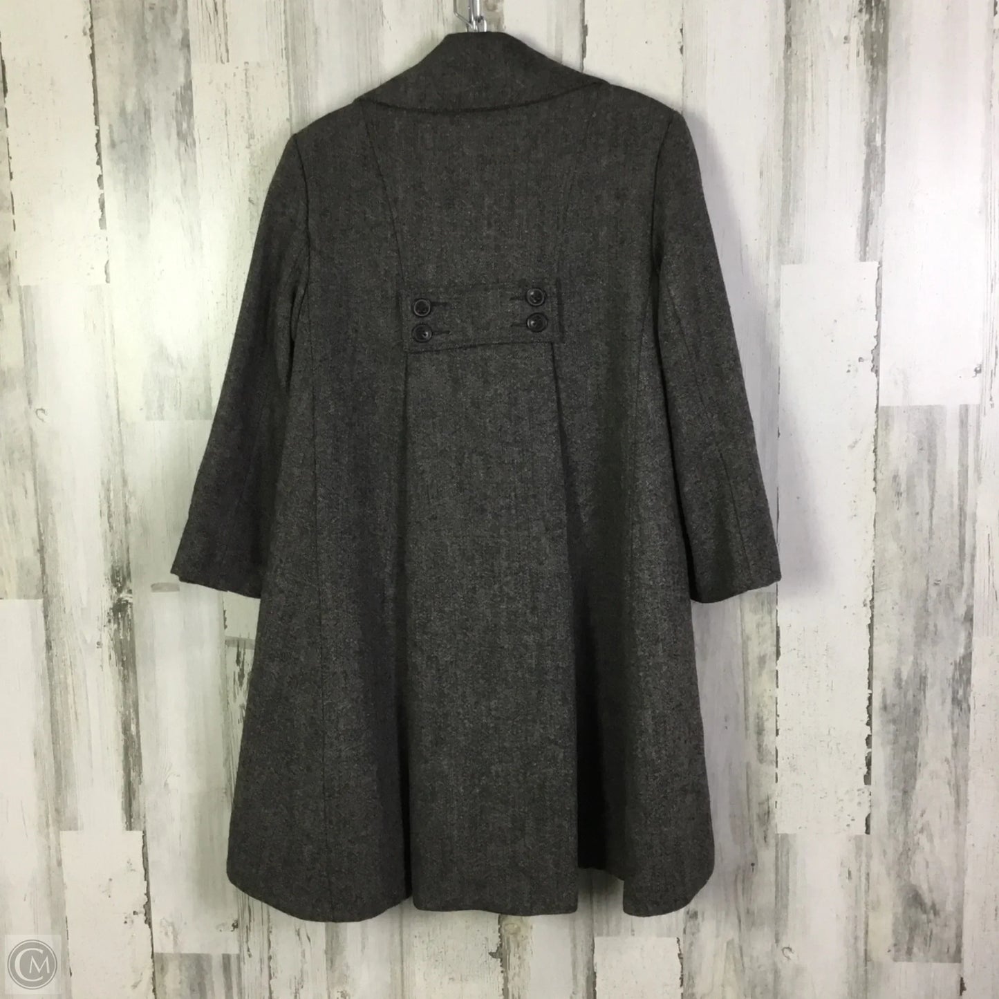 Coat Peacoat By Cabi In Grey, Size: Xs