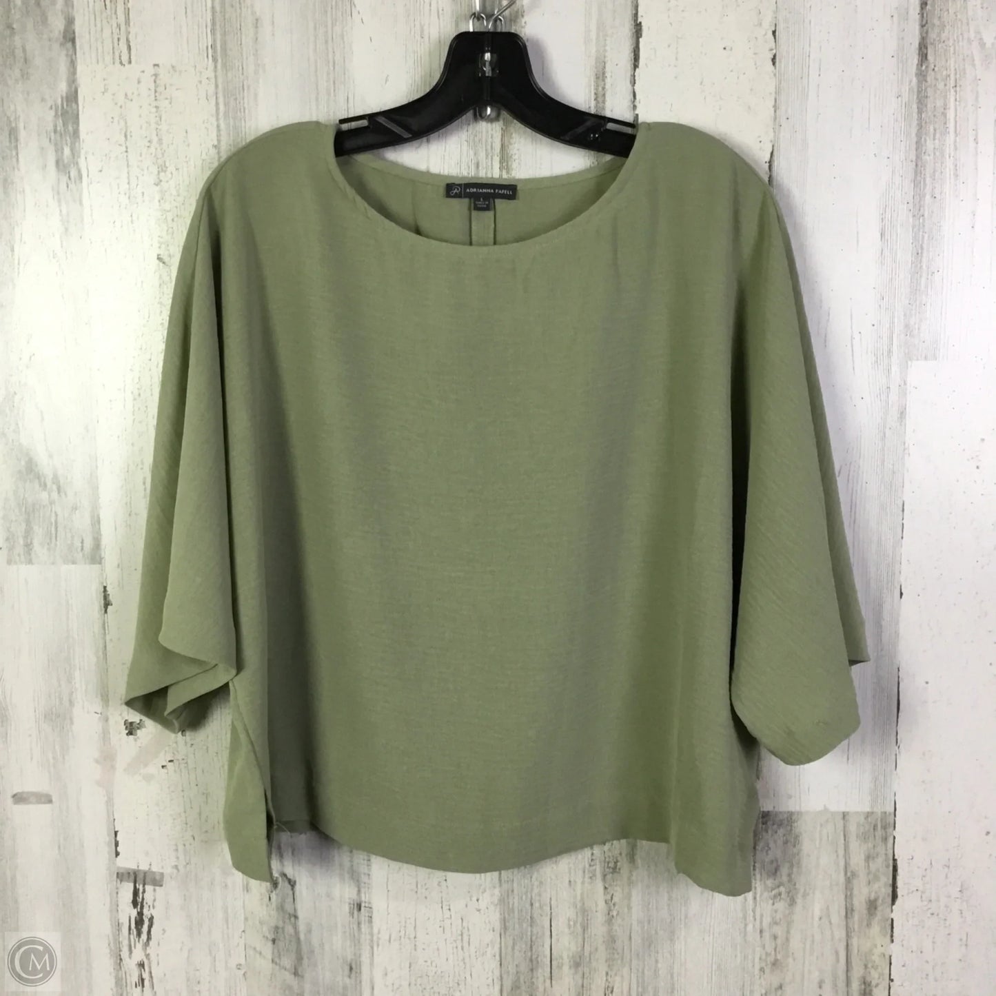 Lounge Set Pants By Adrianna Papell In Green, Size: L