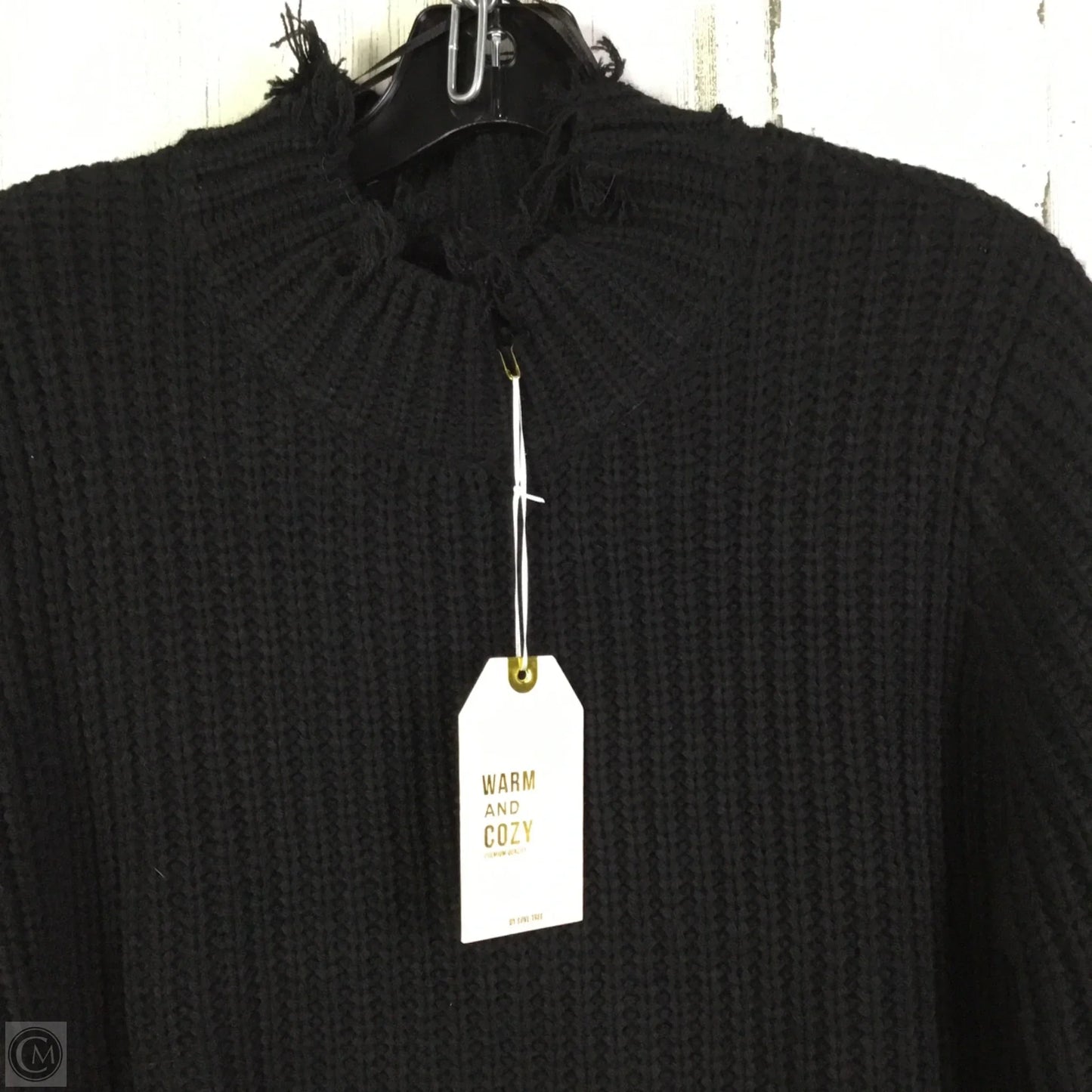 Sweater By Love Tree In Black, Size: M