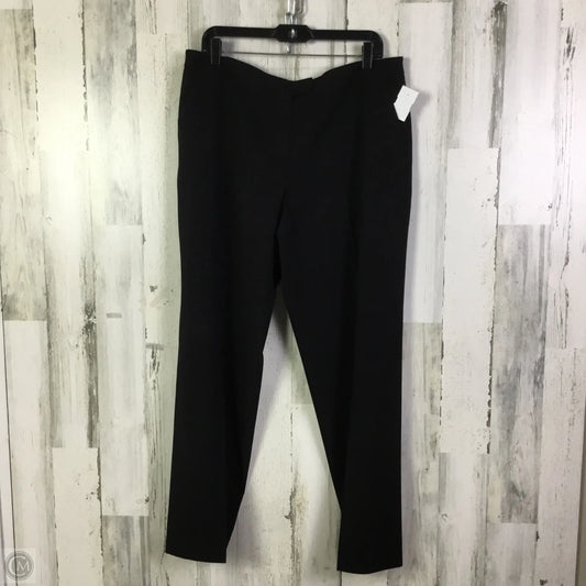 Pants Dress By Calvin Klein In Black, Size: 14