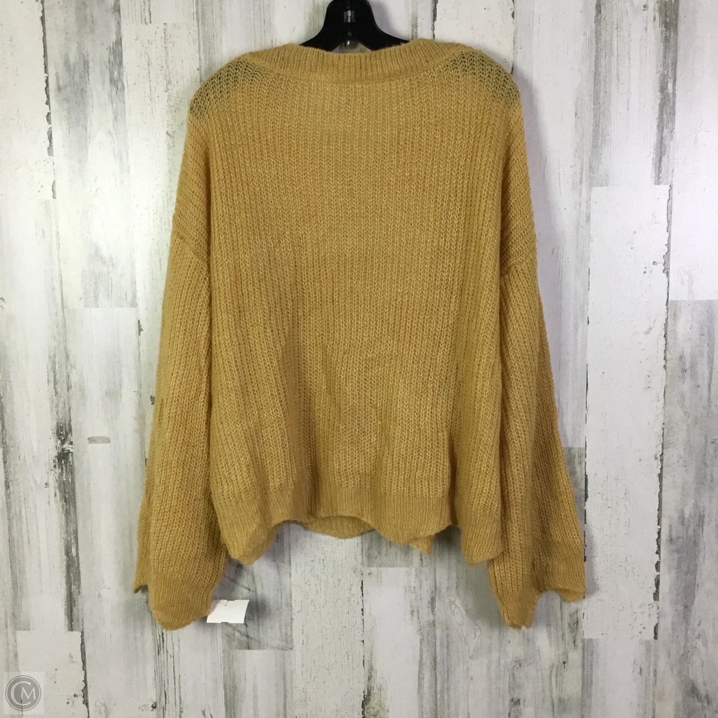 Sweater By Shein In Orange, Size: 1x