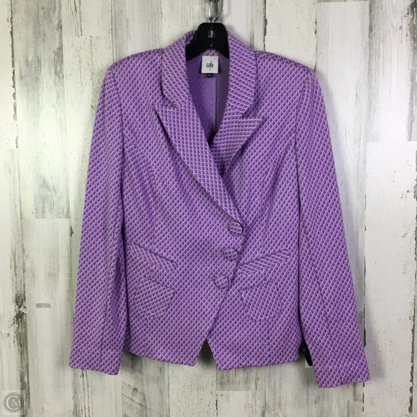 Blazer By Cabi In Pink & Purple, Size: S