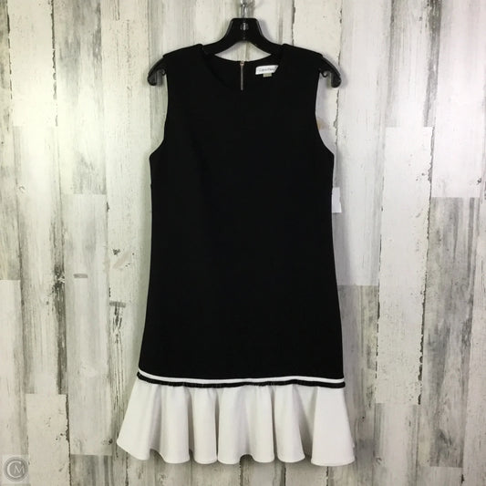 Dress Work By Calvin Klein In Black, Size: M