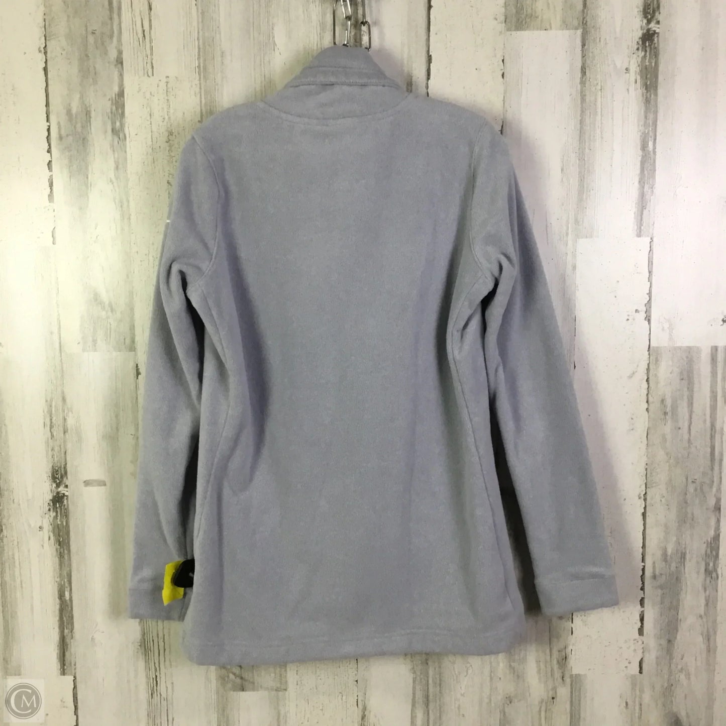 Athletic Jacket By Nike Apparel In Grey, Size: M