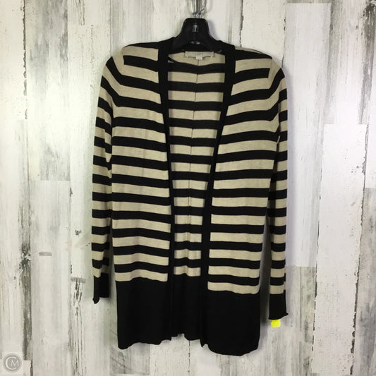 Cardigan By Loft In Black & Brown, Size: Xs