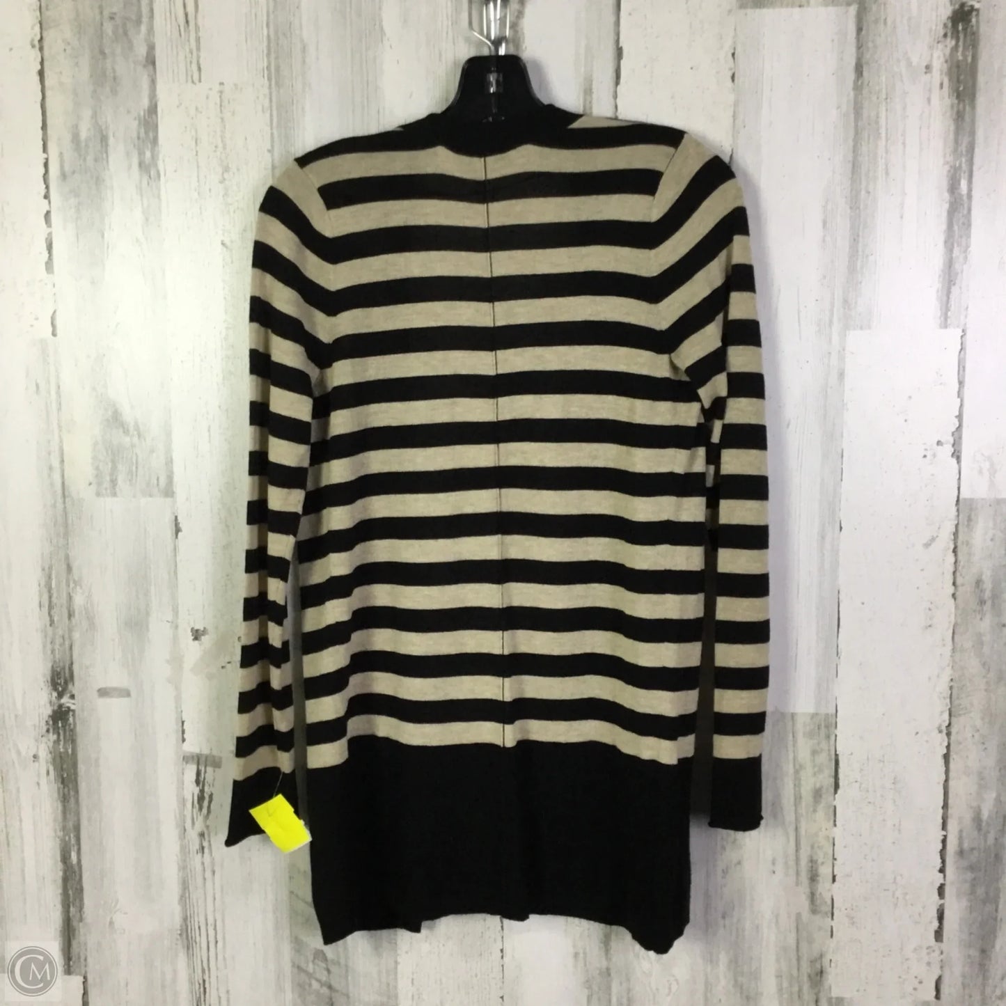 Cardigan By Loft In Black & Brown, Size: Xs