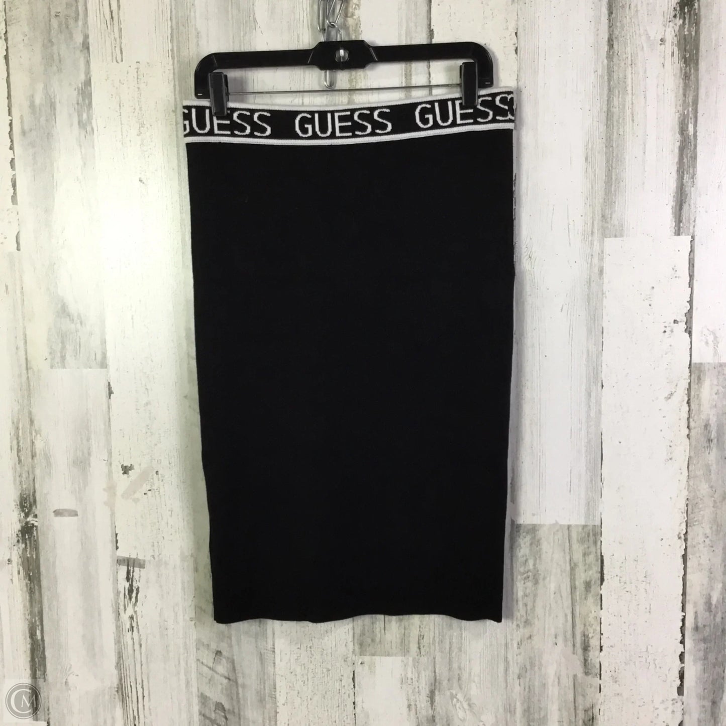 Skirt Mini & Short By Guess In Black & White, Size: 12