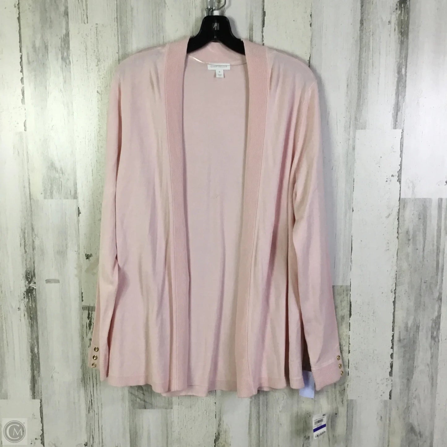 Cardigan By Charter Club In Pink, Size: Xl