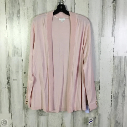 Cardigan By Charter Club In Pink, Size: Xl