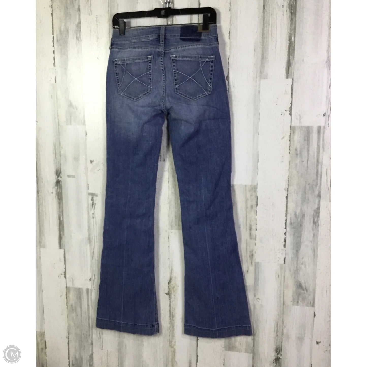 Jeans Flared By Ariat In Blue Denim, Size: 0