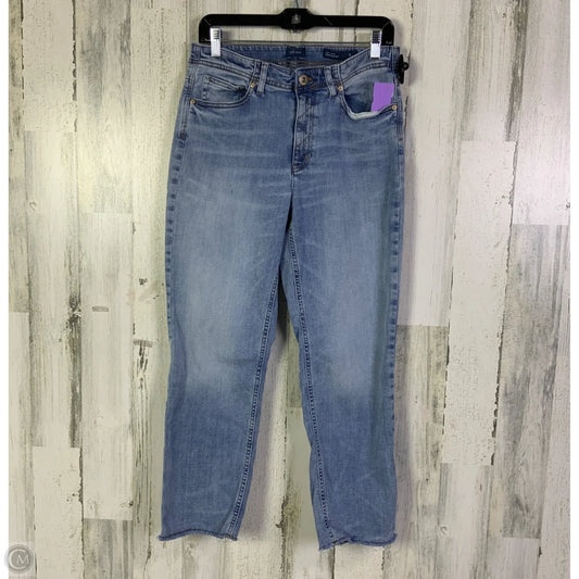 Jeans Straight By J. Jill In Blue Denim, Size: 8l