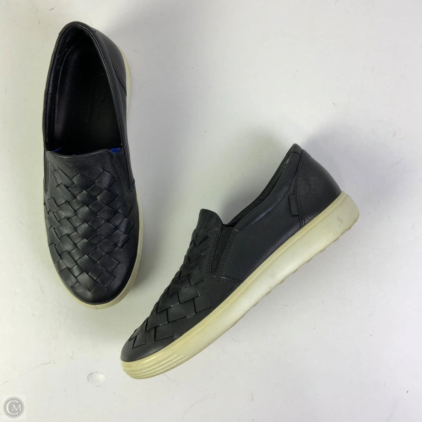 Shoes Flats By Ecco In Black, Size: 8
