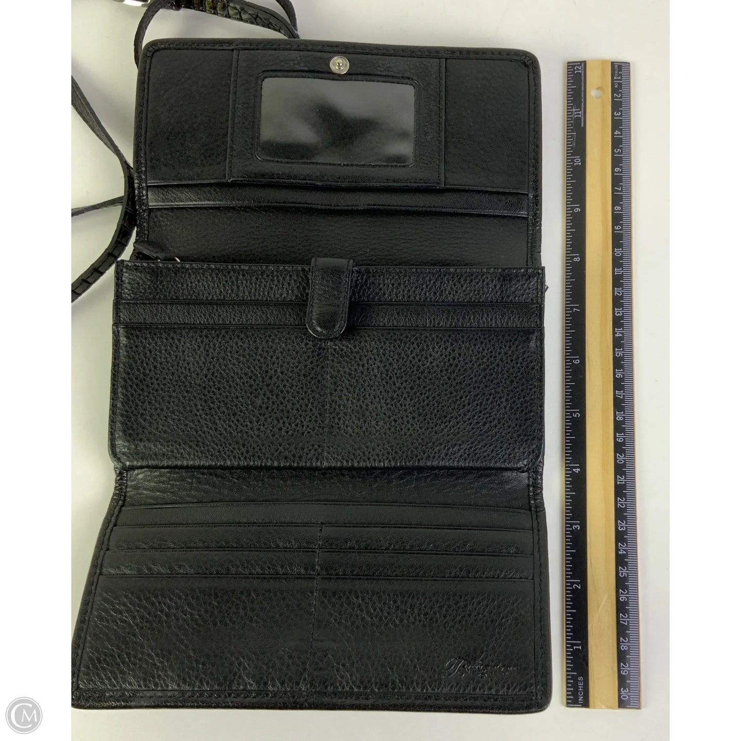 Wallet Leather By Brighton, Size: Medium