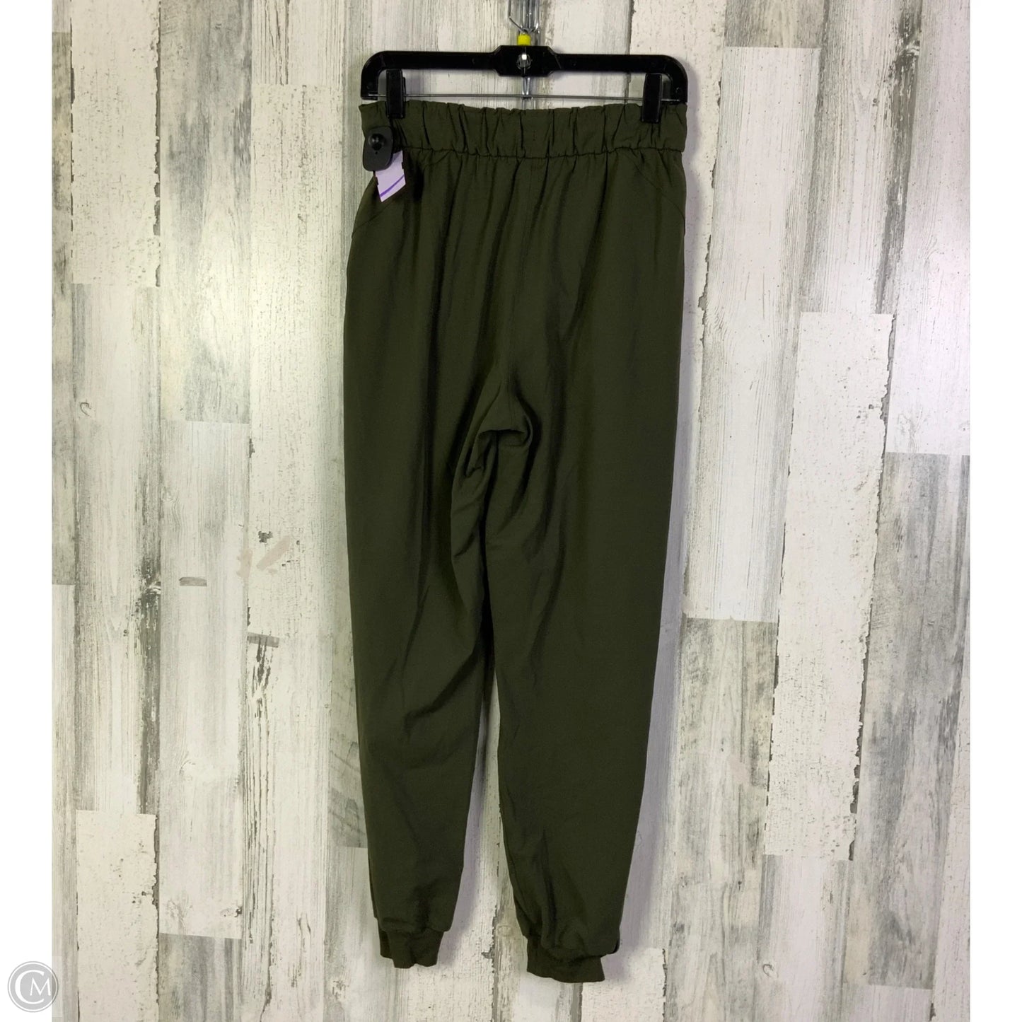 Athletic Pants By Lululemon In Green, Size: 6