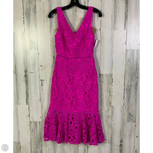 Dress Party Midi By Alexia Admor In Pink, Size: Xs
