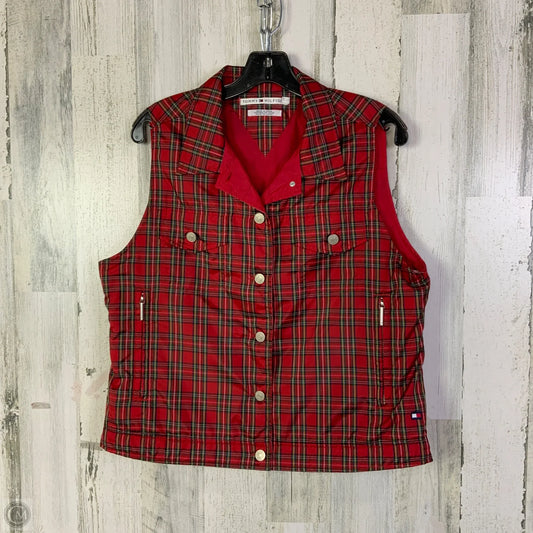 Vest Other By Tommy Hilfiger In Red, Size: L