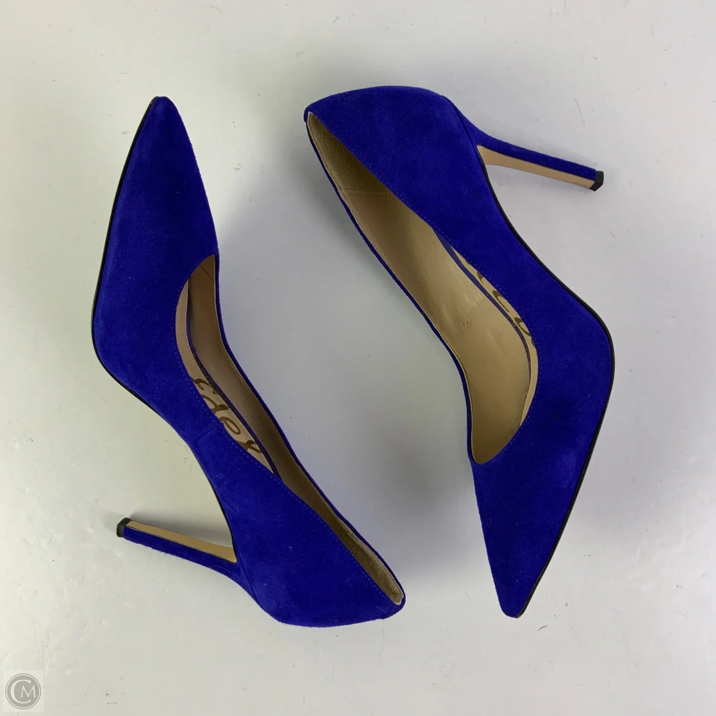 Shoes Heels Stiletto By Sam Edelman In Blue, Size: 9