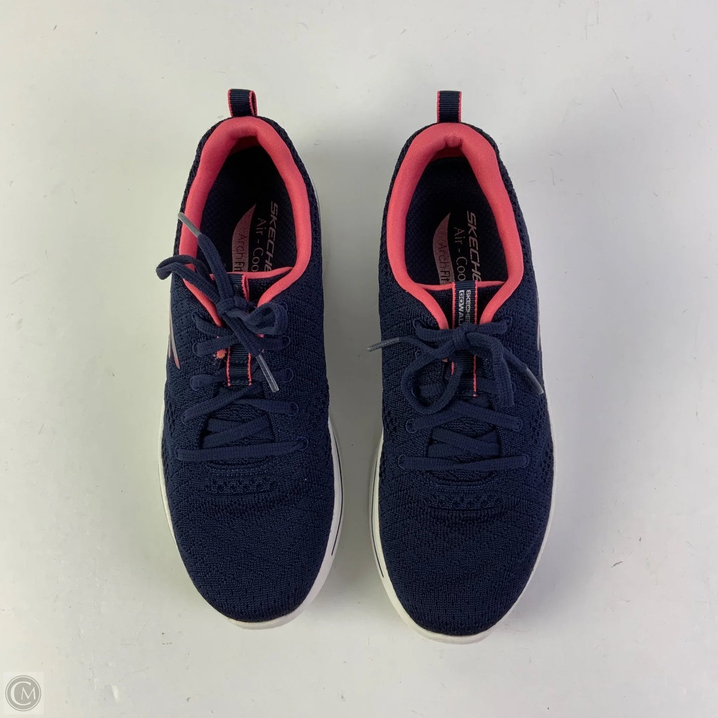 Shoes Athletic By Skechers In Navy, Size: 8