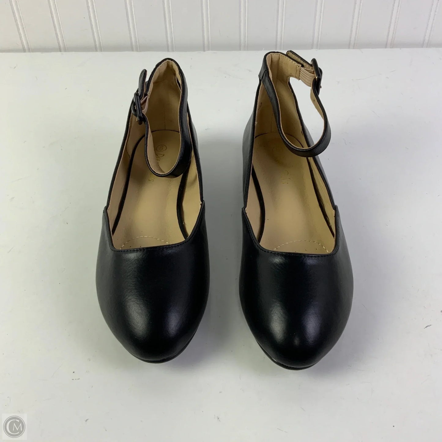 Shoes Heels Kitten By Dream Pairs In Black, Size: 8