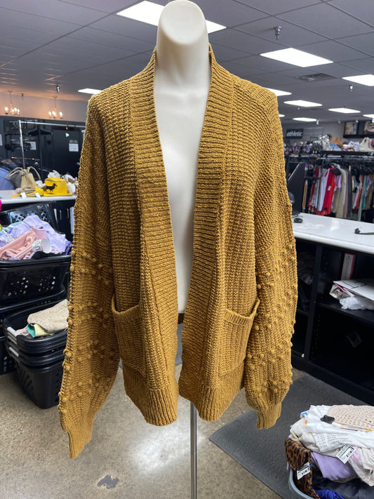 Cardigan By Madewell In Yellow, Size:L