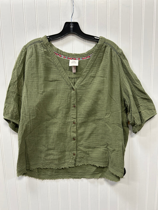 Top Ss By Knox Rose In Green, Size:Xl