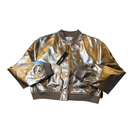 Blazer By Fashion Nova In Gold, Size:L