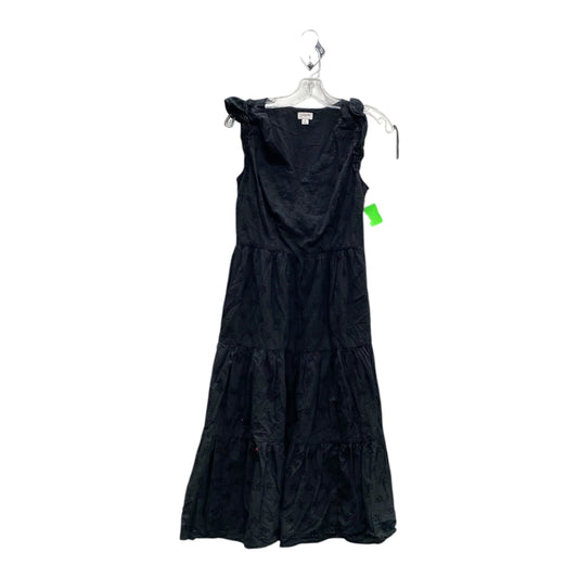 Dress Casual Midi By J. Crew In Black, Size:Xs