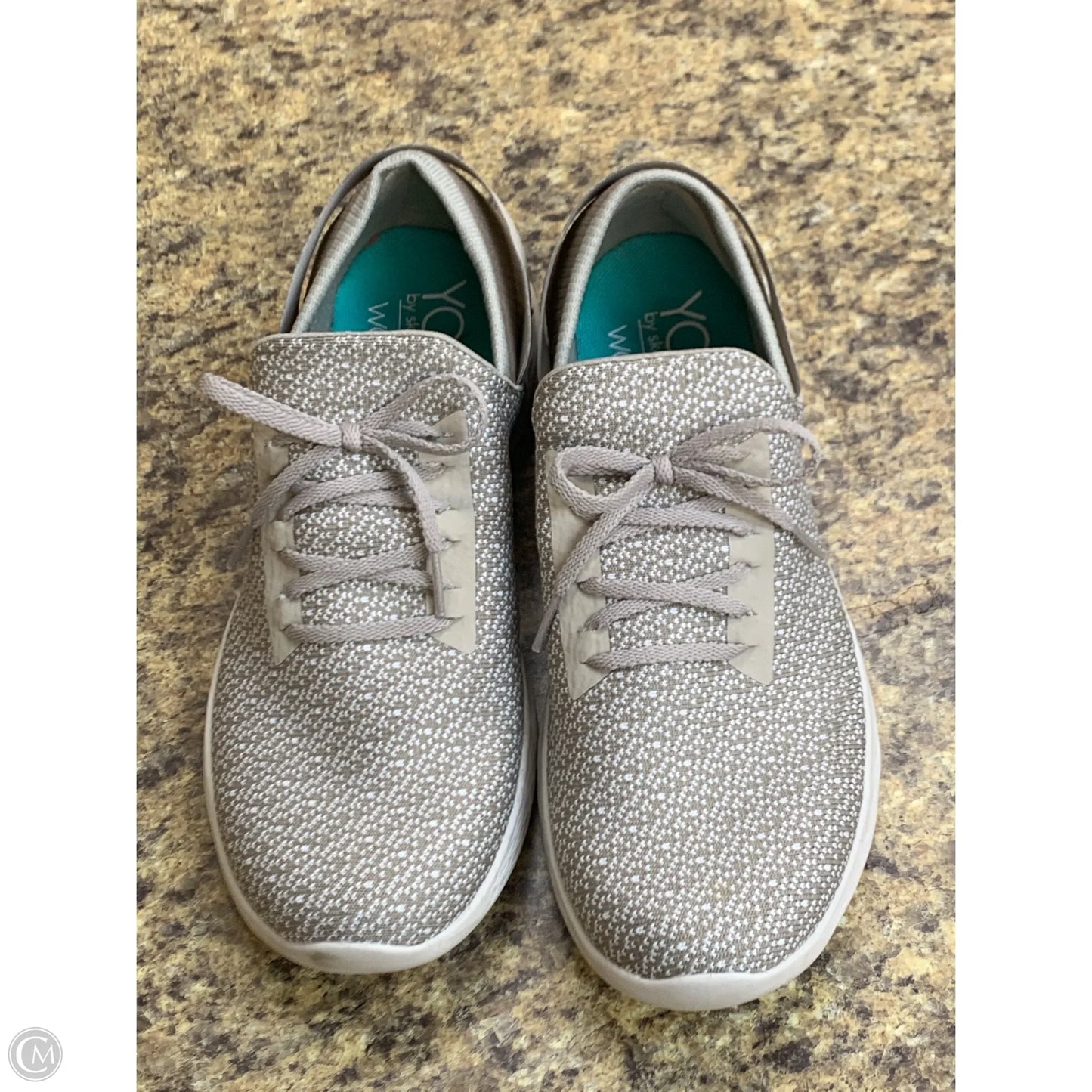 Shoes Athletic By Skechers In Tan, Size: 10