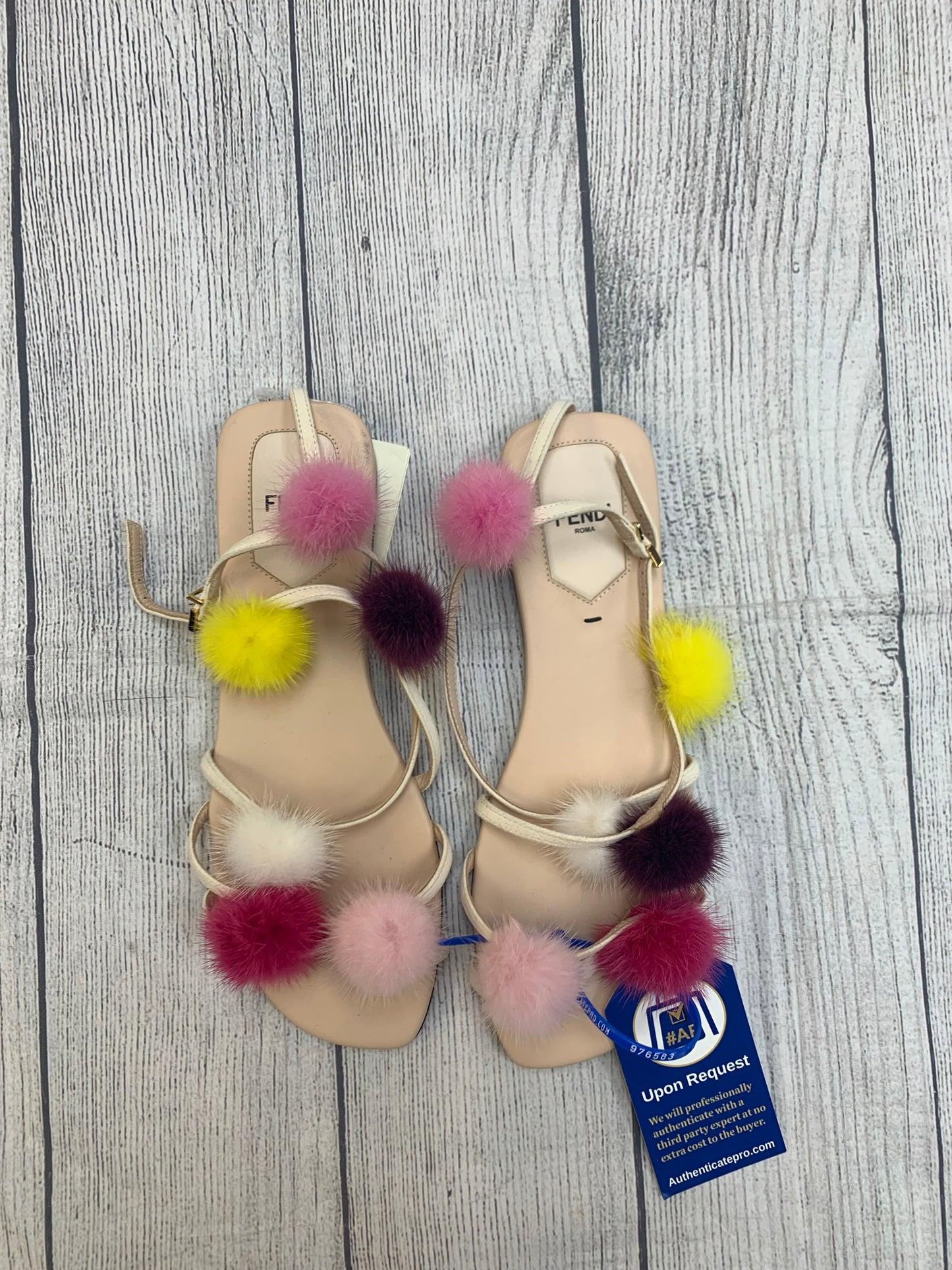 Sandals Designer By Fendi  Size: 7.5