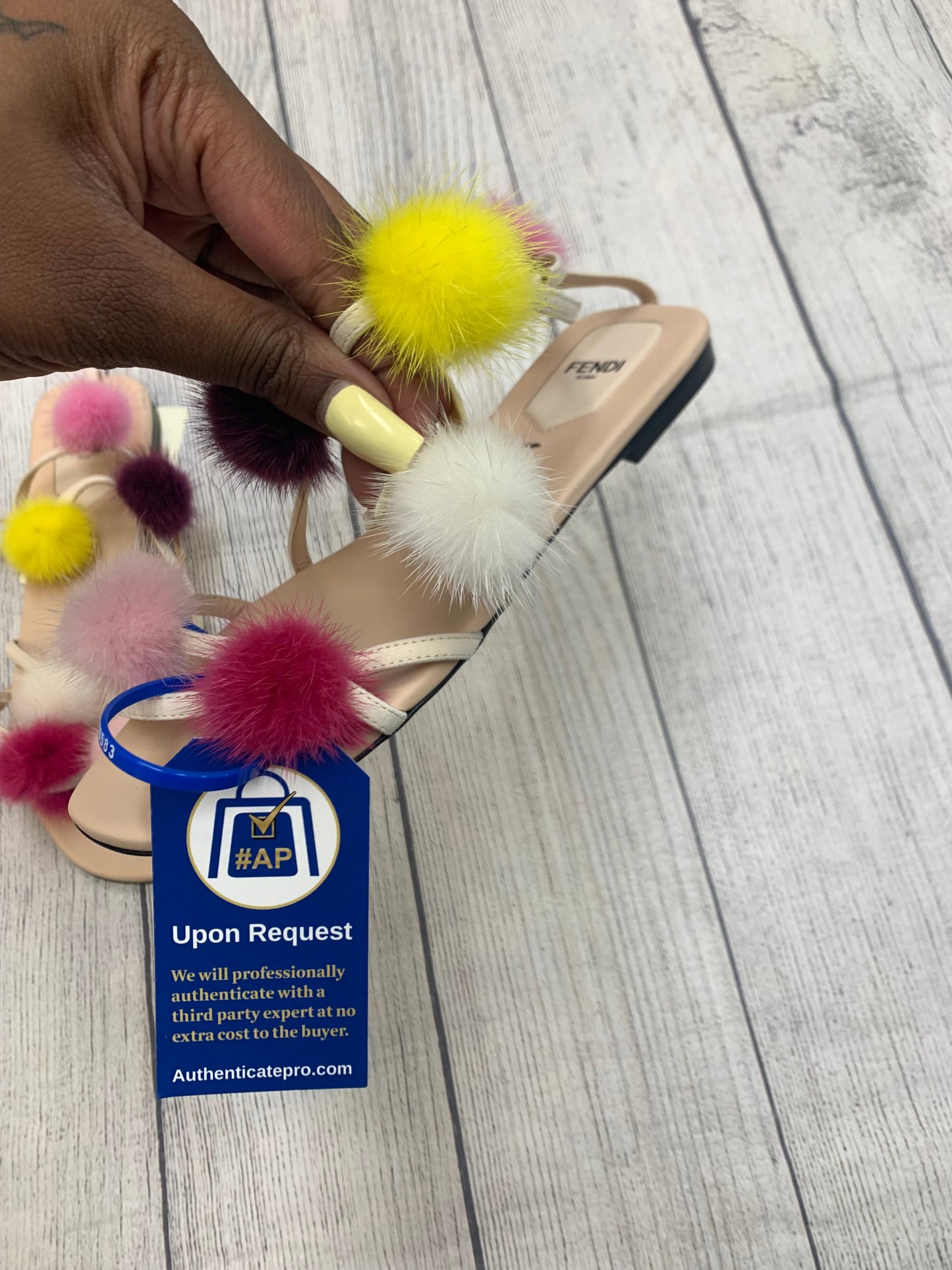 Sandals Designer By Fendi  Size: 7.5