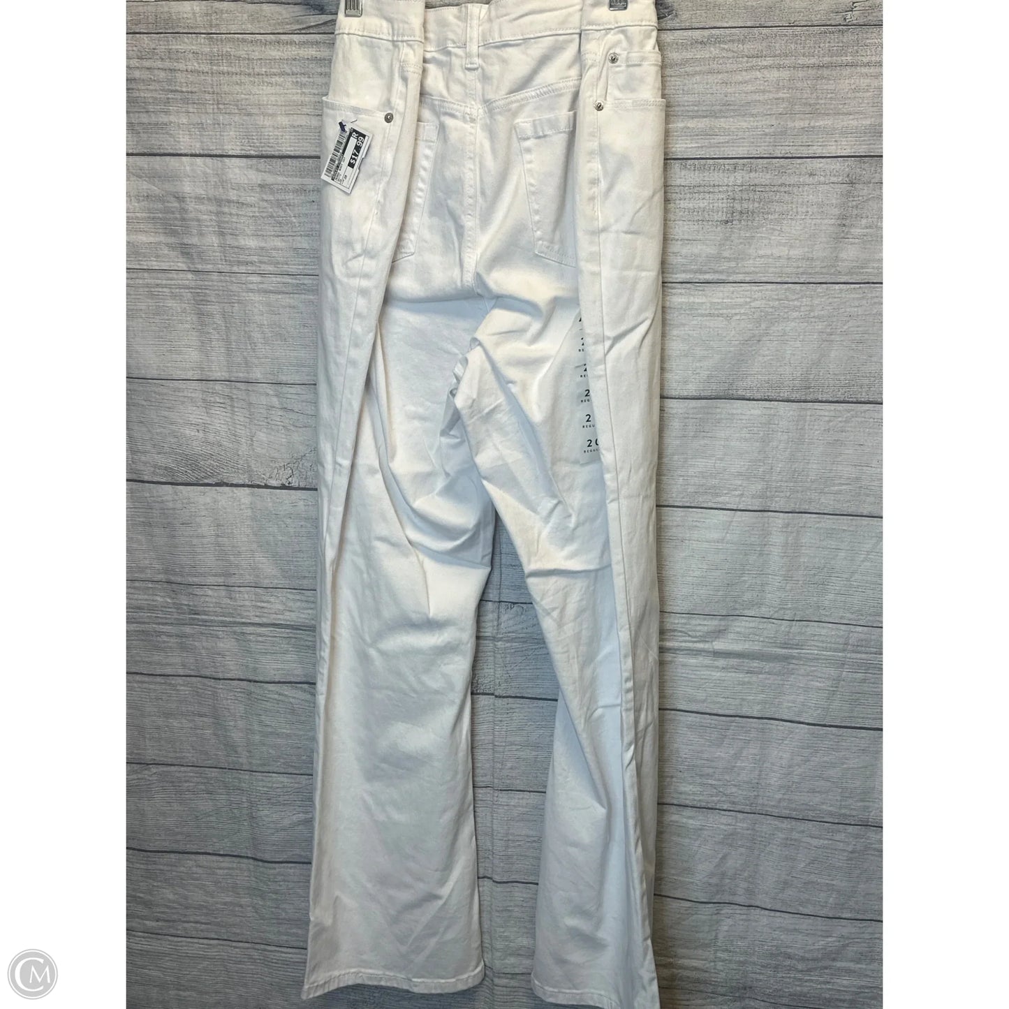 Jeans Boot Cut By Ashley Stewart In White, Size: 20