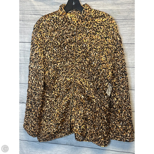 Jacket Other By Cmf In Animal Print, Size: M
