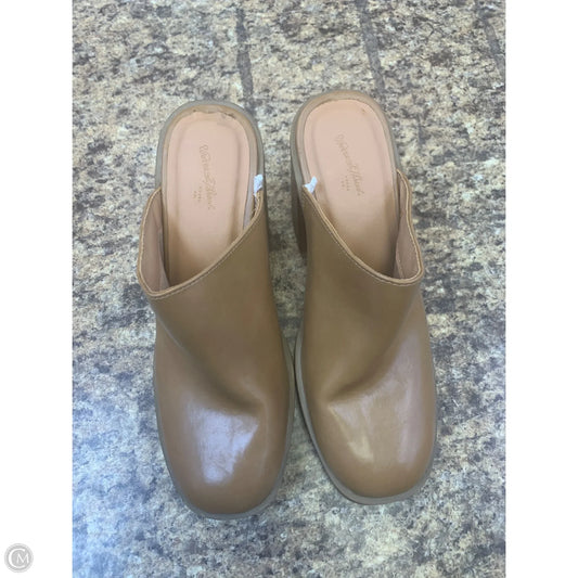 Shoes Heels Block By Universal Thread In Tan, Size: 8