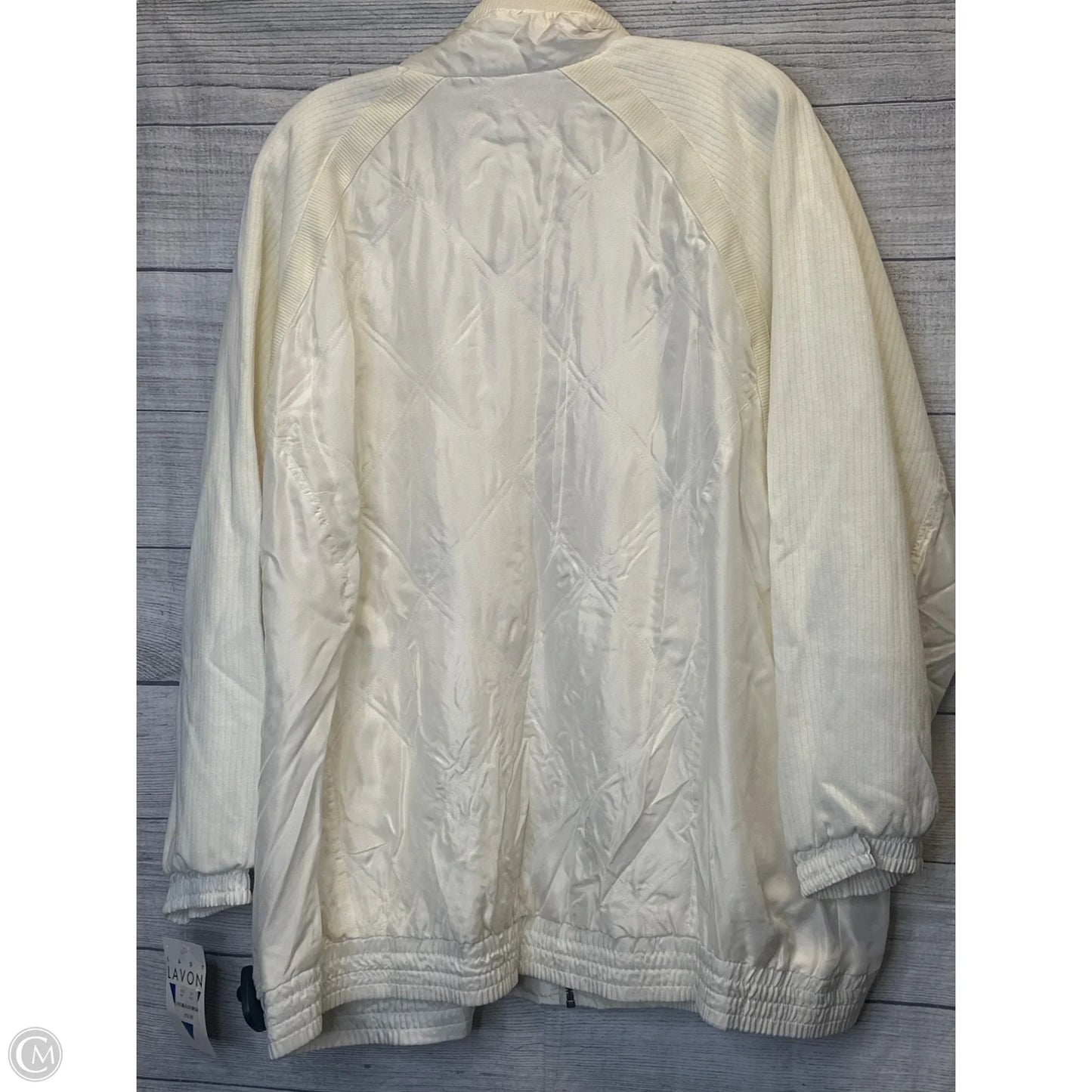 Coat Other By Cmf In Cream, Size: 2x