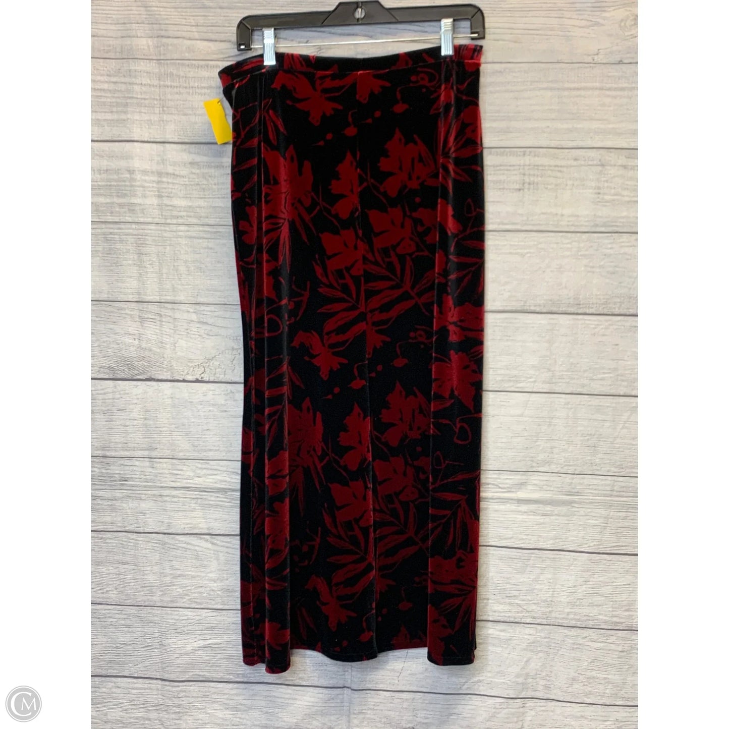 Skirt Maxi By Kathy Lee In Red, Size: M