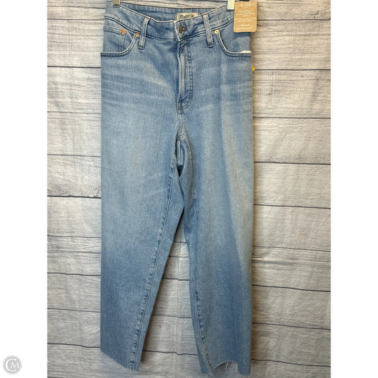 Pants Wide Leg By Madewell In Blue Denim, Size: 20