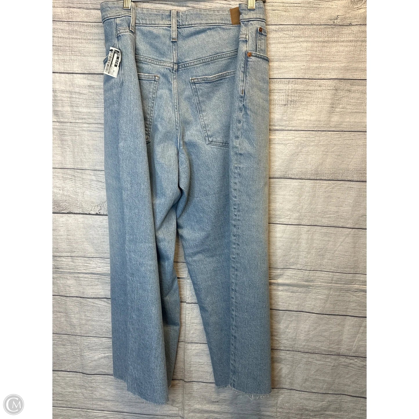 Pants Wide Leg By Madewell In Blue Denim, Size: 20