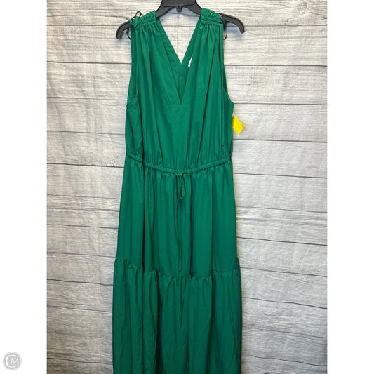 Dress Casual Maxi By Calvin Klein In Green, Size: 18