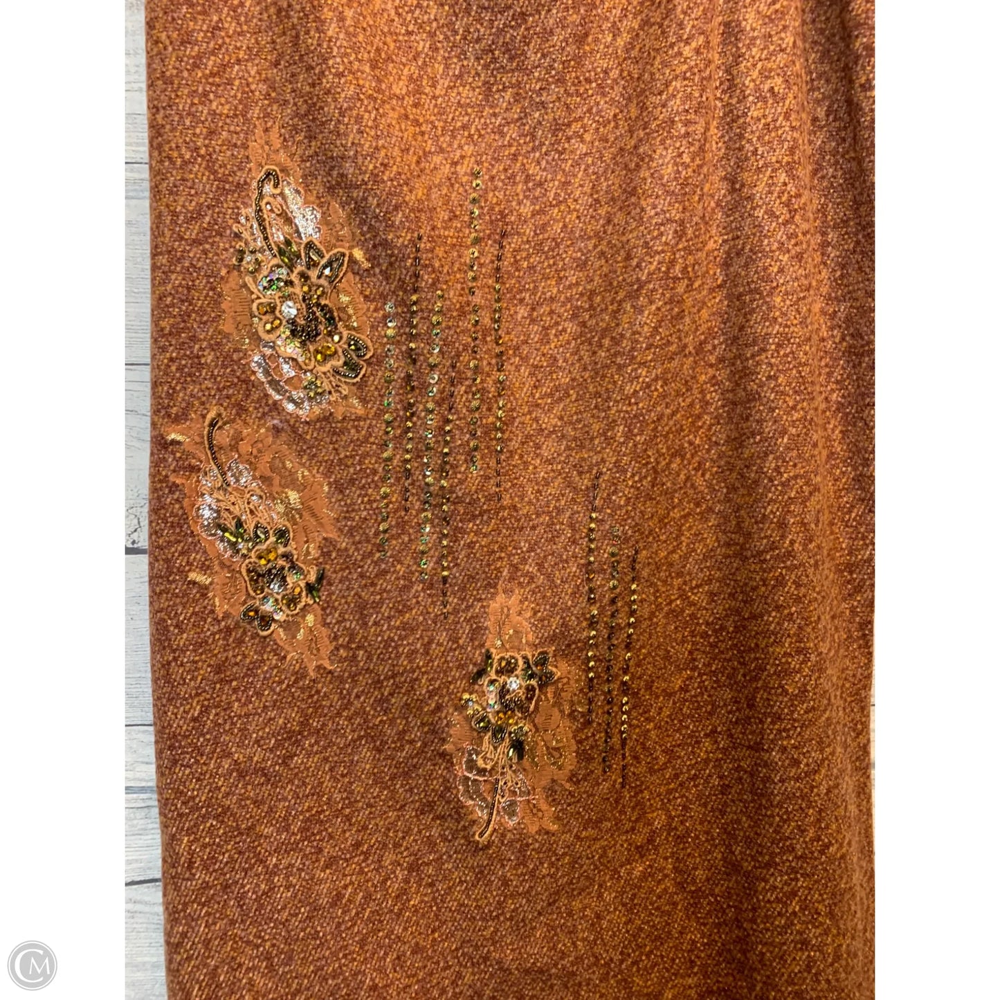 Skirt Maxi By Cmf In Orange, Size: 20