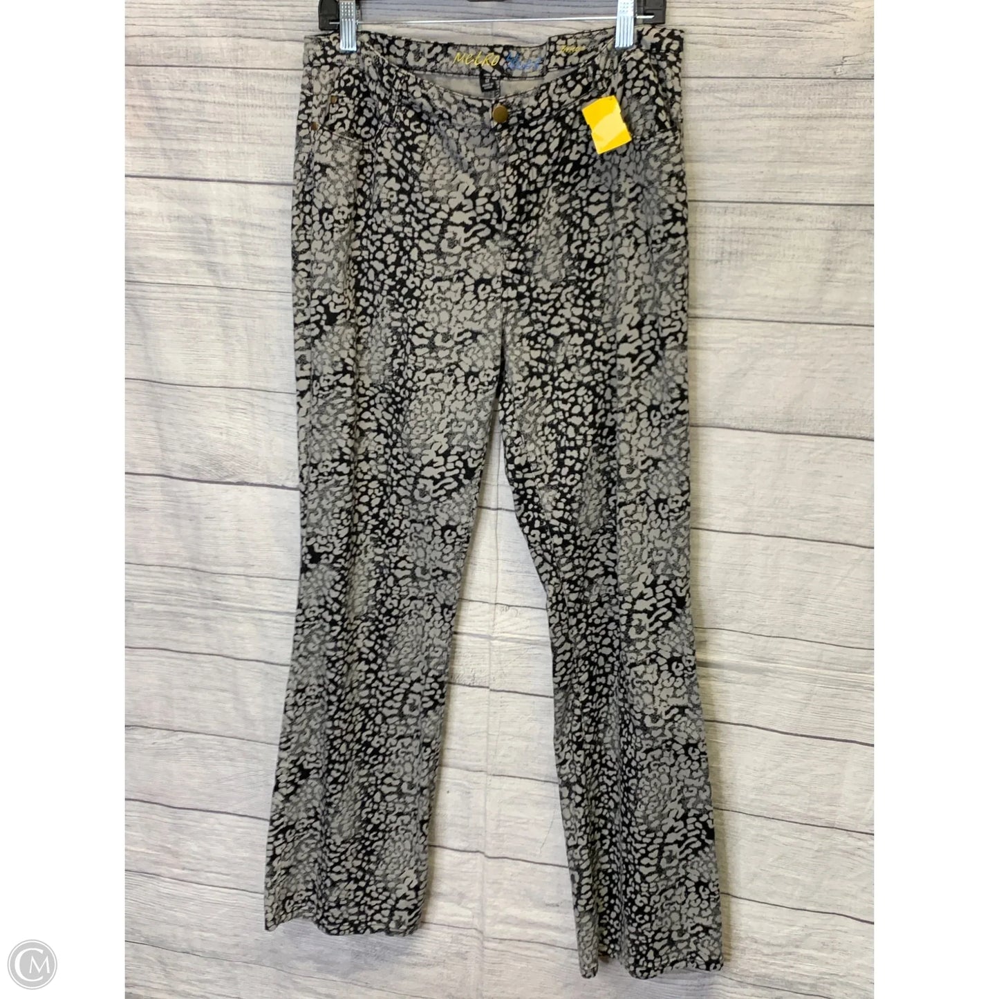 Jeans Wide Leg By Cmf In Animal Print, Size: 12