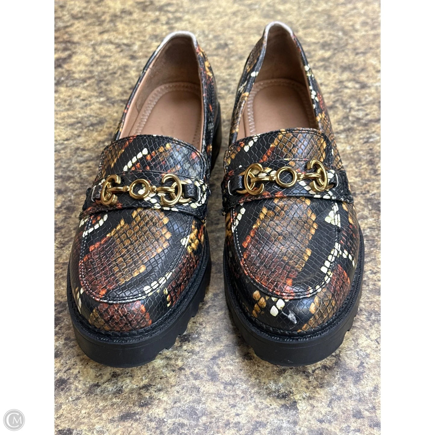 Shoes Flats By Sam Edelman In Snakeskin Print, Size: 8