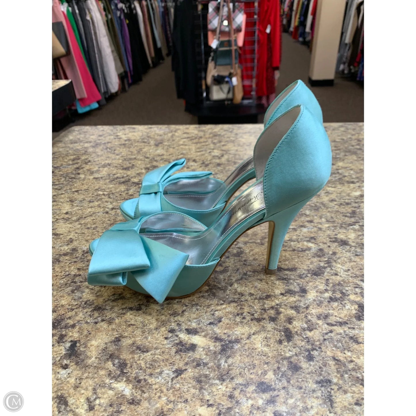 Shoes Heels Stiletto By Lulu Townsend In Blue, Size: 9