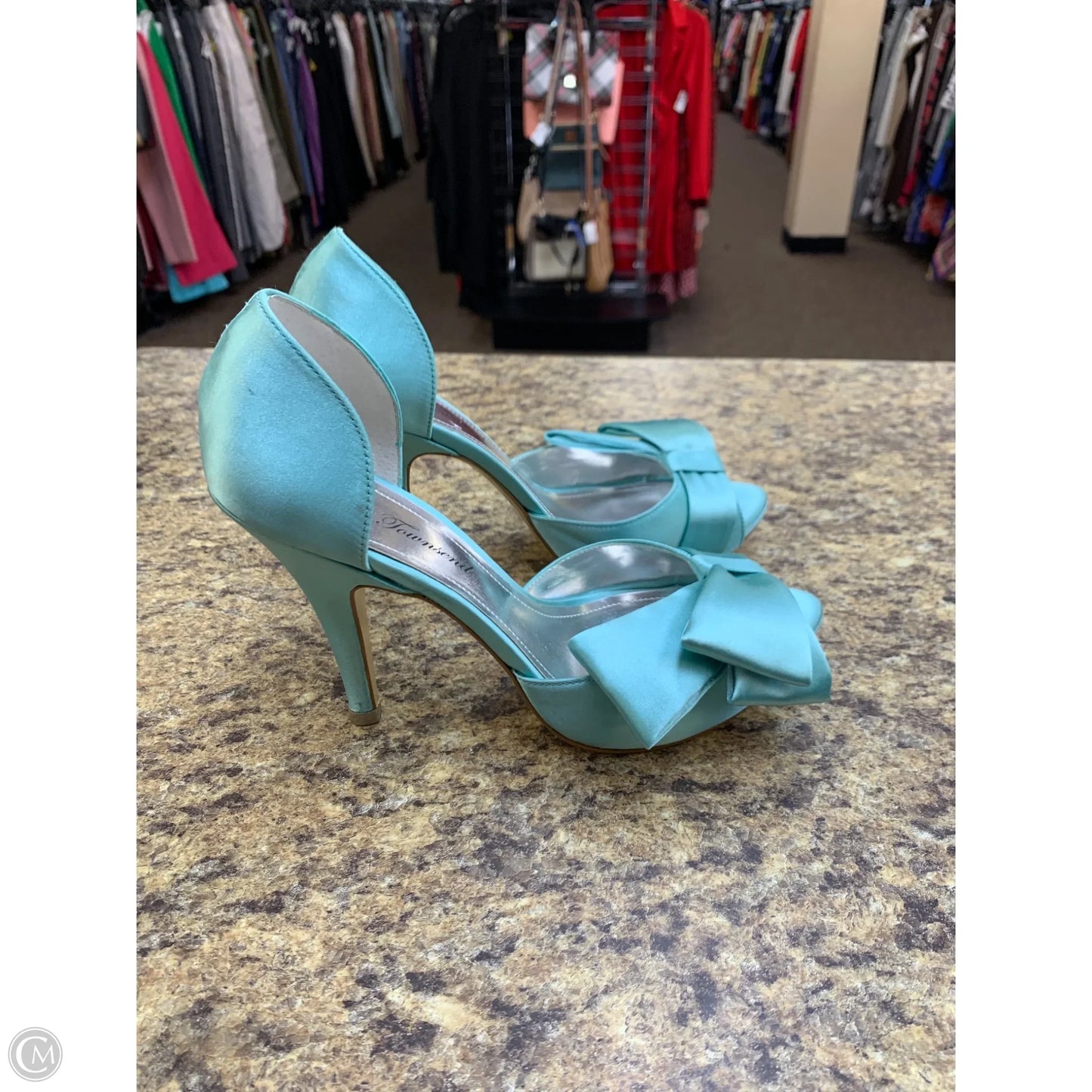 Shoes Heels Stiletto By Lulu Townsend In Blue, Size: 9