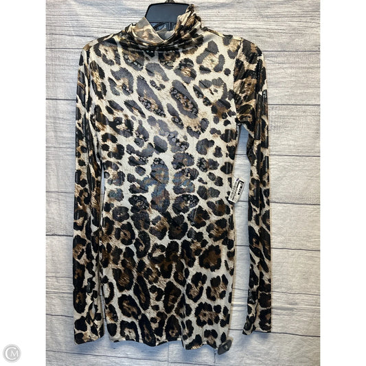 Dress Casual Midi By Clothes Mentor In Animal Print, Size: S