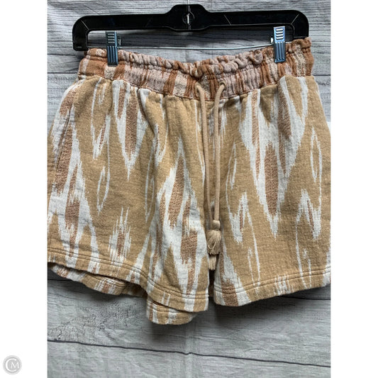Shorts By Aerie In Tan & White, Size: M