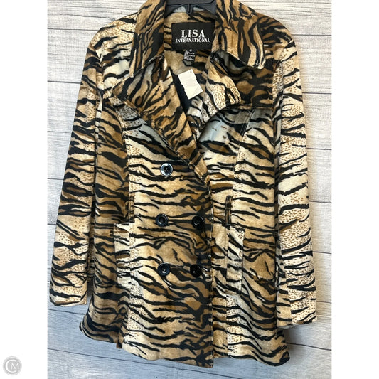 Jacket Other By Lisa International In Animal Print, Size: M