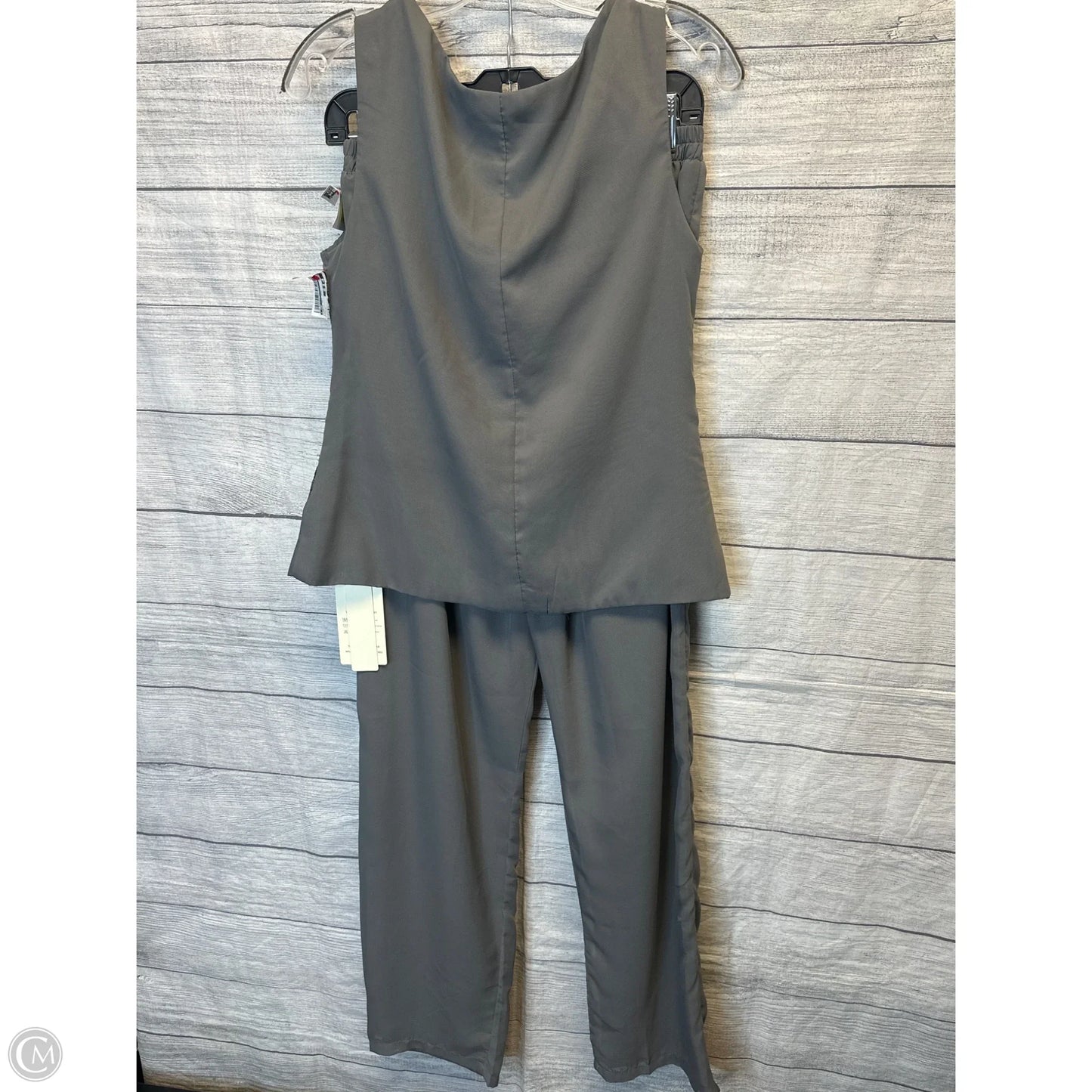Pants Set 2pc By Cmf In Grey, Size: S