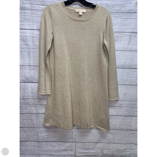Top Long Sleeve By Michael By Michael Kors In Beige, Size: M